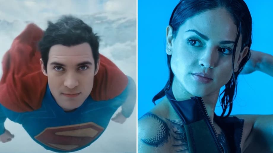 SUPERMAN Star David Corenswet Poses With WONDER WOMAN Fan Favorite Eiza González For New Boss The Scent Promo