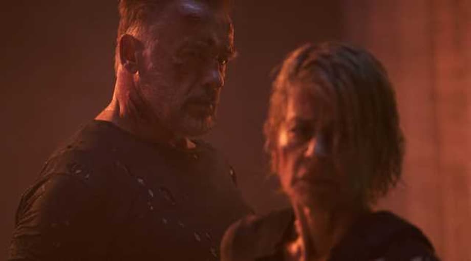 TERMINATOR: DARK FATE - Arnold Schwarzenegger & Linda Hamilton Bring The Heat In Awesome New Stills