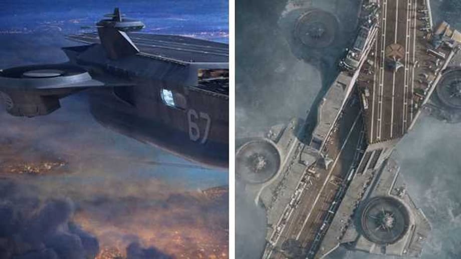 THE AVENGERS: Marvel Studios Concept Artist Shares Never Before Seen Helicarrier Alternate Design