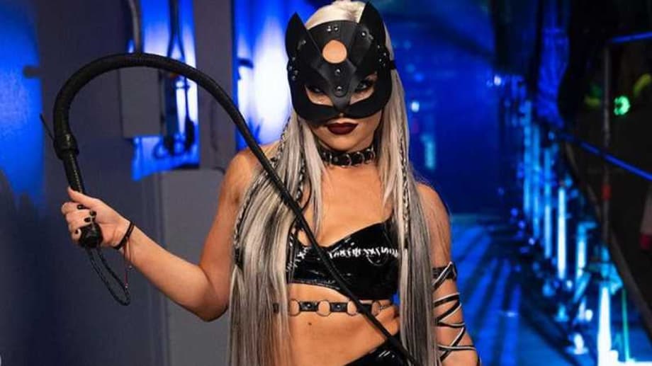 THE BATMAN: Check Out WWE Superstars Liv Morgan And Rhea Ripley's Movie-Inspired WRESTLEMANIA Gear