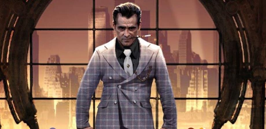 THE BATMAN Concept Art Reveals A Very Different Look For Colin Farrell's Penguin