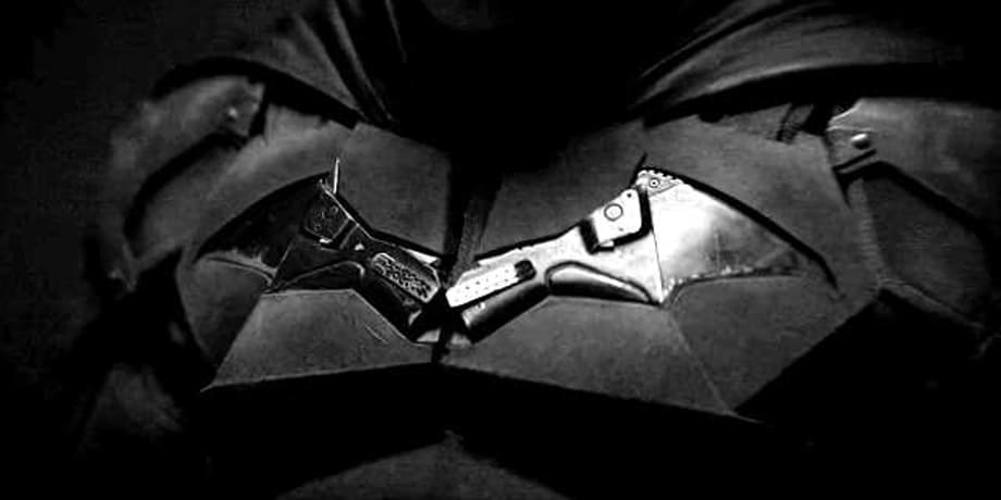 THE BATMAN: Take A Closer Look At The New Batsuit With These Hi-Res, Black & White Screenshots