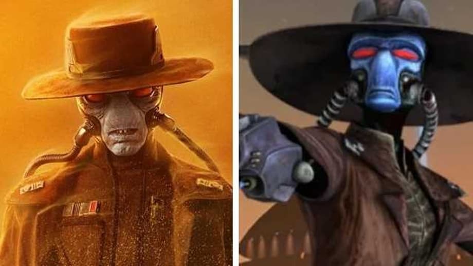 THE BOOK OF BOBA FETT BTS Photos Explore Cad Bane's Journey From Animation To Live-Action