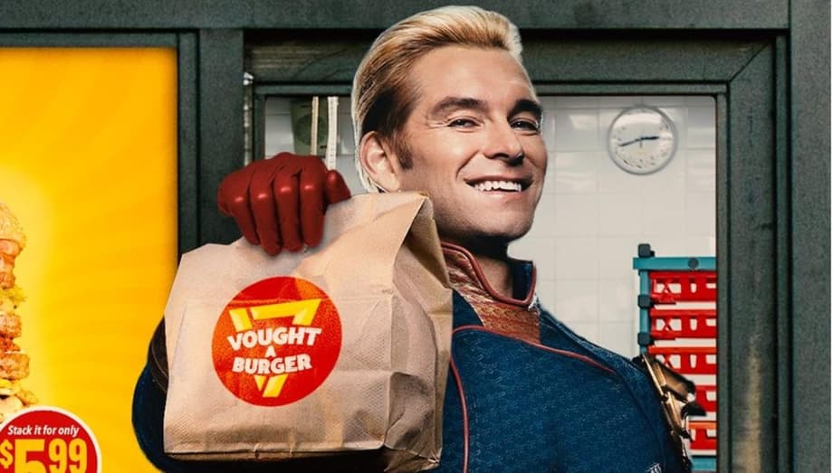 THE BOYS Parodies Donald Trump's Recent McDonald's Event With New Homelander Image