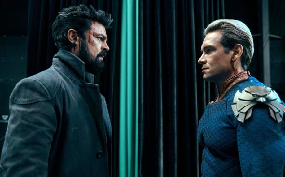 THE BOYS Teaser Recaps Butcher And Homelander's "Scorched Earth" Rivalry Ahead Of Final Season