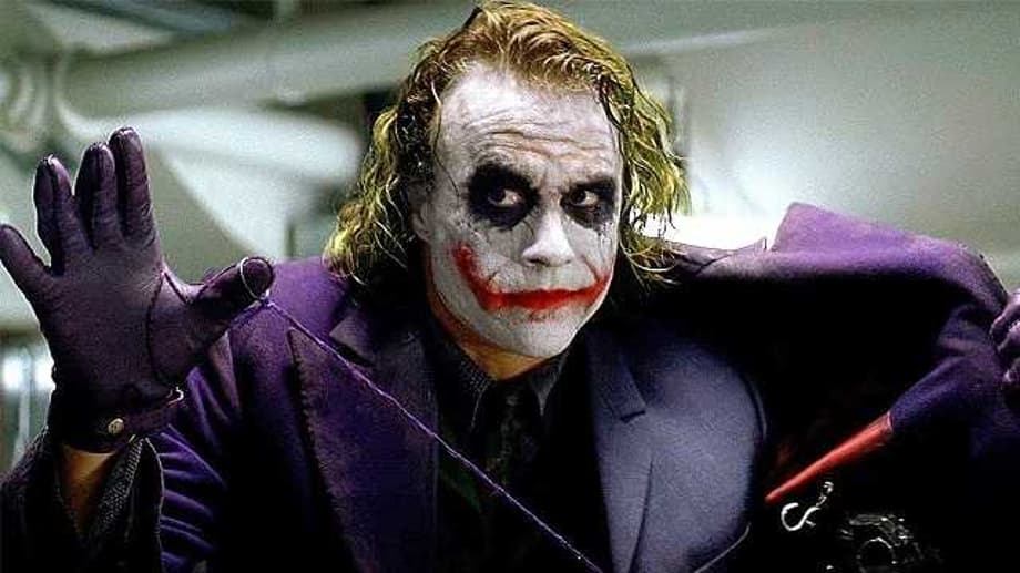 THE DARK KNIGHT Writer Reveals That Warner Bros. Wanted To Give Heath Ledger's Joker An Origin Story