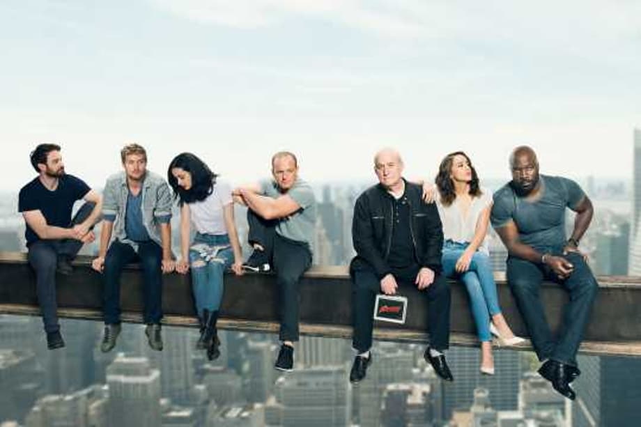 THE DEFENDERS And AGENTS OF S.H.I.E.L.D. Cast Members Come Together For A New Emmy Photoshoot