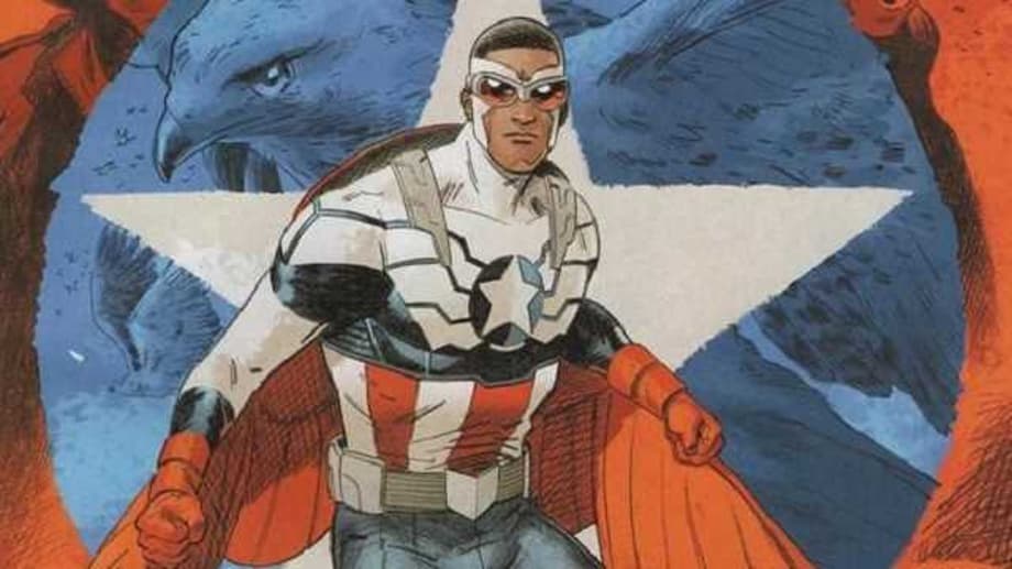 THE FALCON AND THE WINTER SOLDIER Merch Reveals Another New Look At Sam Wilson's Captain America Costume