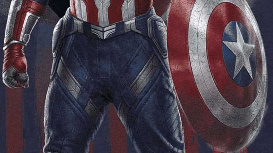 THE FALCON AND THE WINTER SOLDIER Promo Art Reveals An Awesome New Look At Captain America