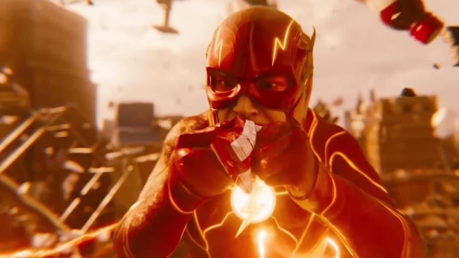 THE FLASH Director Andy Muschietti Breaks Down The Movie's Divisive &quot;Baby Shower&quot; Opening Scene