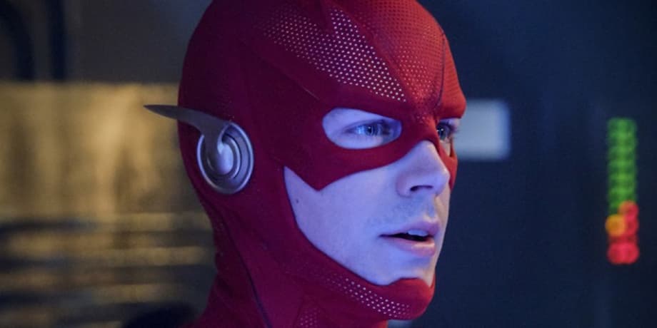THE FLASH Season Premiere Photos Reveal The Scarlet Speedster's New Suit And The Monitor's Return