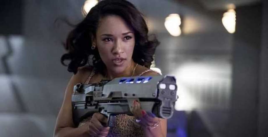 THE FLASH Set Pics Reveal That Candice Patton's Iris West Will Be Donning A Superhero Costume Of Her Own