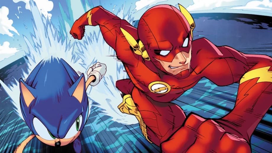 The Flash Will Finally Race Sonic In New DC x SONIC THE HEDGEHOG Comic Book Series