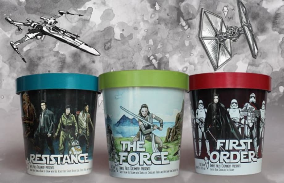 The Force Is Strong With These New STAR WARS: THE LAST JEDI Ice Cream Flavors