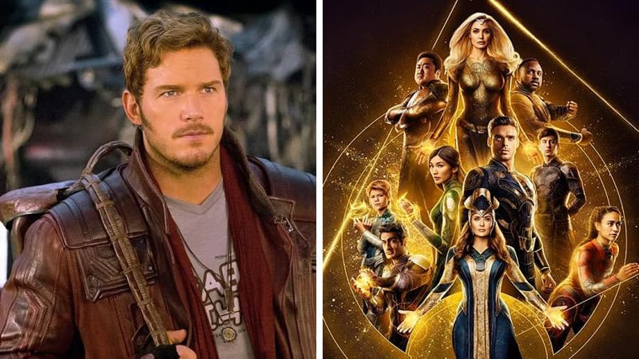 THE GUARDIANS OF THE GALAXY HOLIDAY SPECIAL Set Photos Reveal A Fun Nod To A Key ETERNALS Character