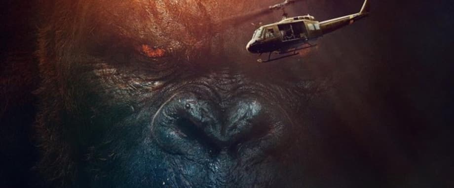 The King Channels Colonel Kurtz On This APOCALYPSE NOW-Inspired IMAX Poster For KONG: SKULL ISLAND