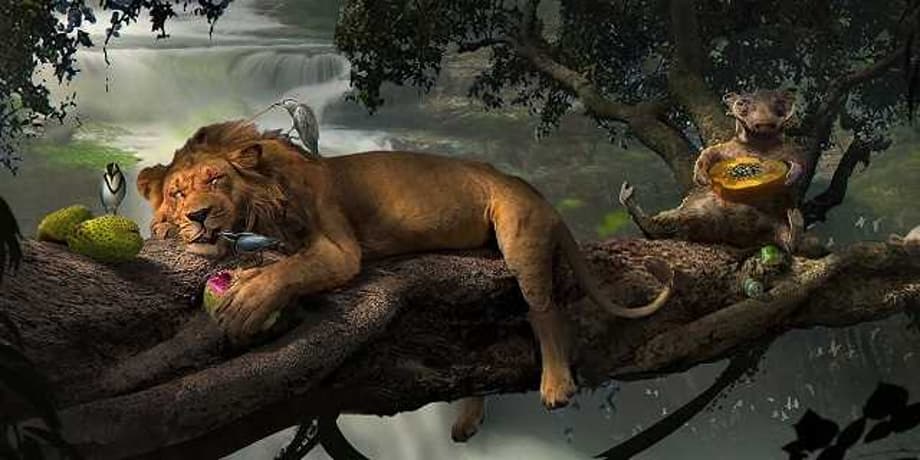 THE LION KING Concept Art Reveals A Cartoon Accurate Scar And Some Amazing Alternate Scenes