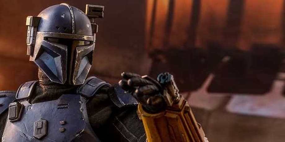 THE MANDALORIAN Hot Toys Action Figure Offers A Detailed Look At The Already Iconic Heavy Infantry Mandalorian