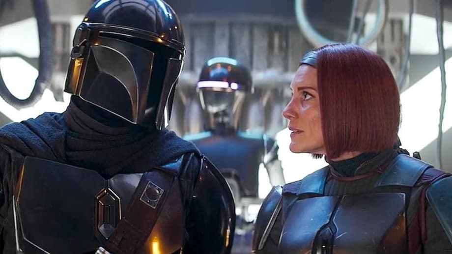 THE MANDALORIAN Season 3's Penultimate Episode Outtake Featured A Din Djarin And Bo-Katan Kryze Kiss