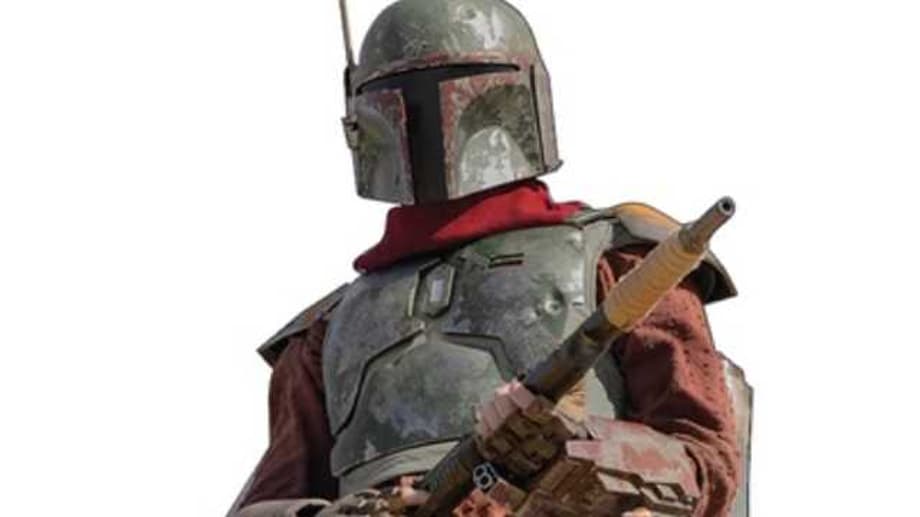 THE MANDALORIAN Standees Reveal An Awesome New Look At Cobb Vanth Taking Flight In Boba Fett's Armor