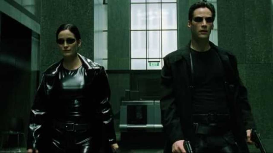 THE MATRIX 4 Set Video Features Neo And Trinity Stand-Ins Performing A Daring Wire Stunt