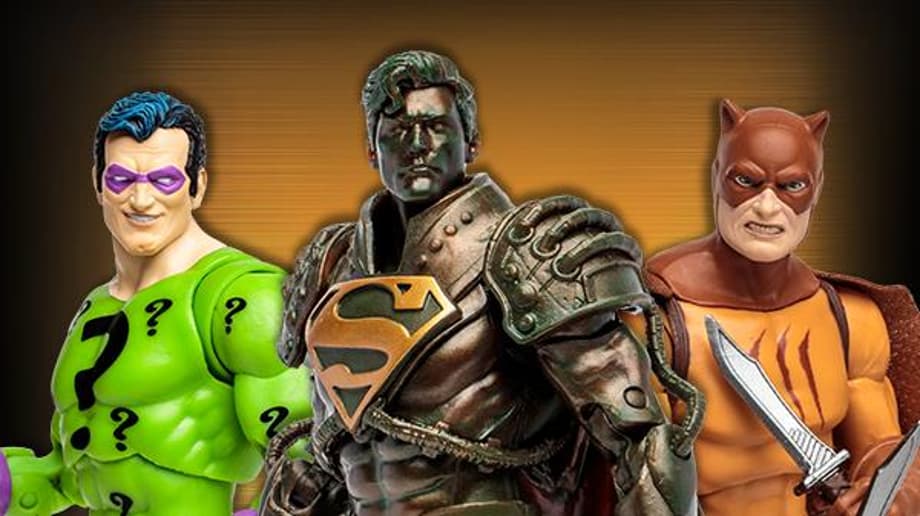 THE RIDDLER, CATMAN, And SUPERBOY PRIME Action Figures Available For Pre-Order