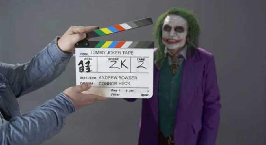 THE ROOM Director Tommy Wiseau Auditions To Play THE JOKER With Hilarious Results