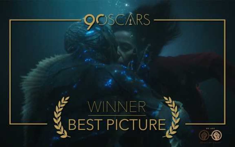 THE SHAPE OF WATER Wins The Academy Award For Best Picture; Guillermo Del Toro Wins Best Director