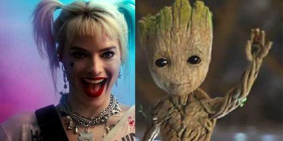 THE SUICIDE SQUAD Director James Gunn Jokingly Teases His New Harley Quinn/Groot Movie