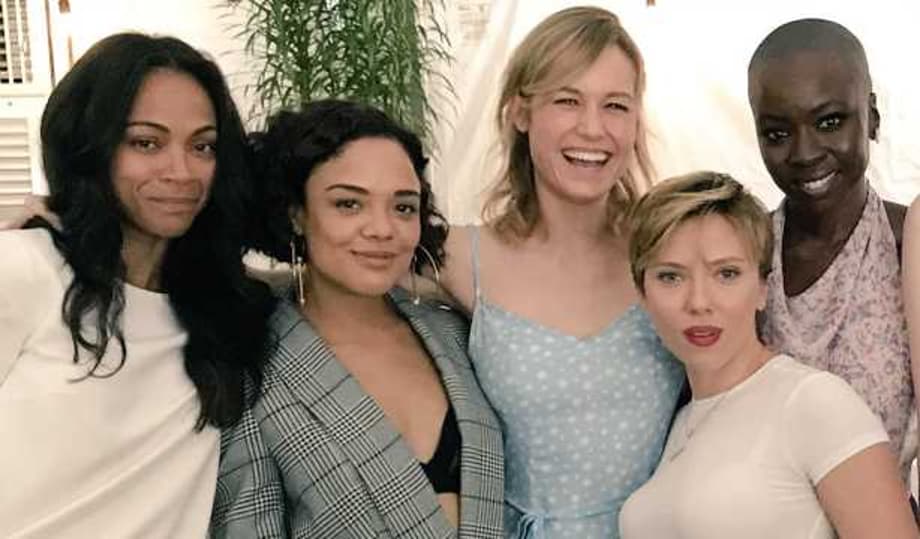 The Women Of The Marvel Cinematic Universe Assemble For An Awesome 10-Year Anniversary BTS Photo