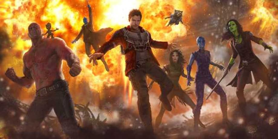 This Cool New GUARDIANS OF THE GALAXY Vol. 2 Image Finds Star-Lord And Drax Ready For A Fight