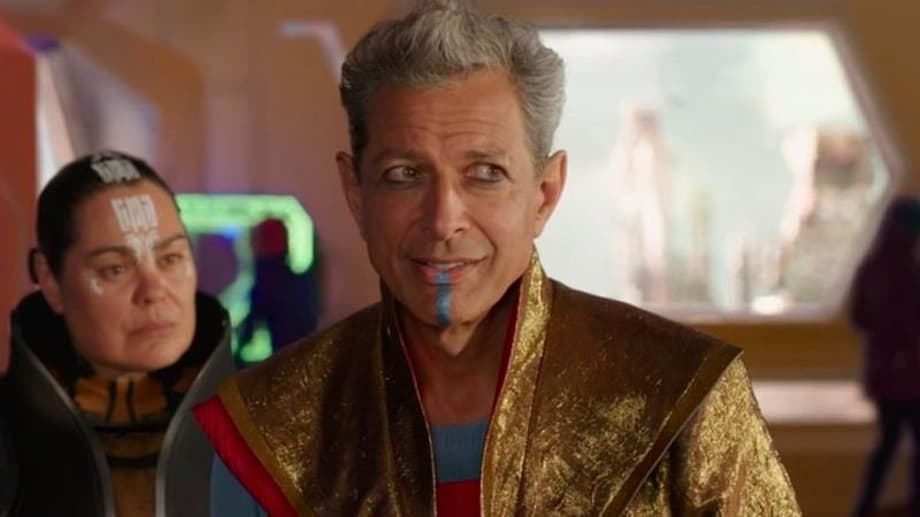 THOR: LOVE AND THUNDER Concept Art Reveals Deleted Scene With Jeff Goldblum's Grandmaster