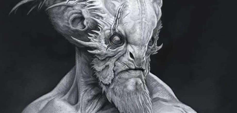 THOR: LOVE AND THUNDER Concept Art Reveals Monstrous Alternate Design For Gorr The God Butcher