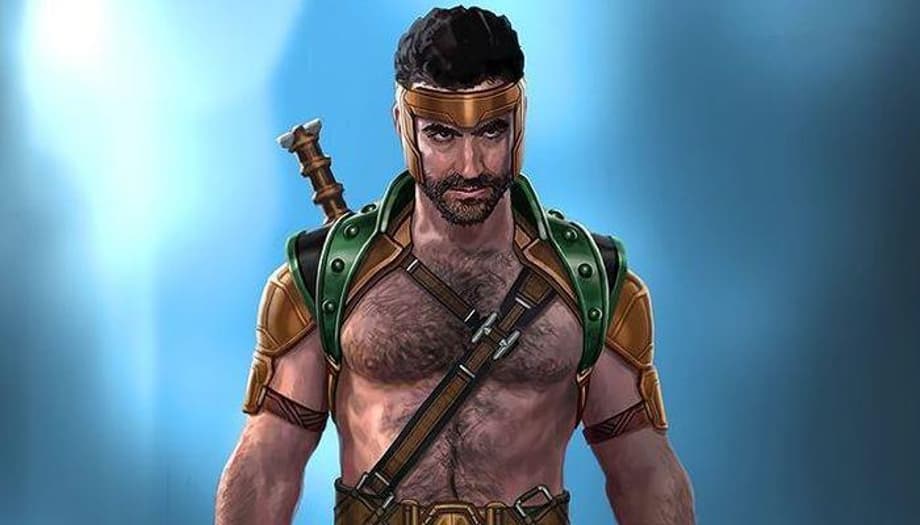 THOR: LOVE AND THUNDER Concept Art Shows TED LASSO Star Brett Goldstein Suited Up As Hercules