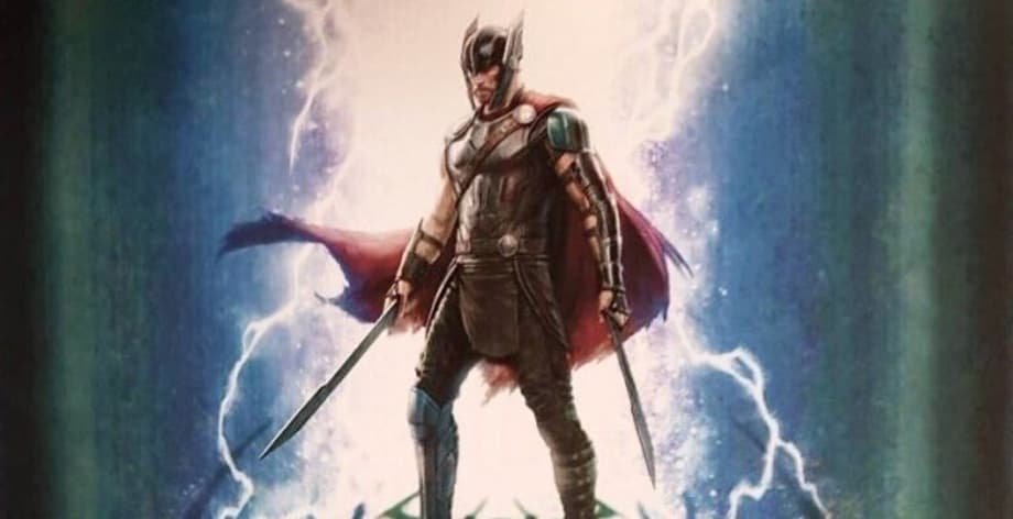 THOR: RAGNAROK Concept Art Sees Hela's Shadow Looming Over The God Of Thunder