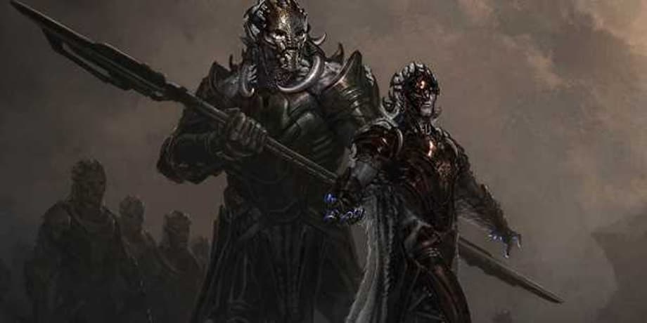 THOR: THE DARK WORLD Concept Art Reveals Cool New Take On Sif, Mads Mikkelson As Malekith, And More