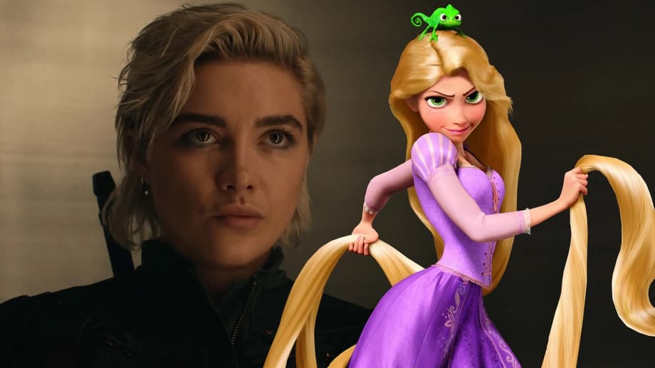 THUNDERBOLTS* Star Florence Pugh Still Frontrunner For TANGLED Remake Despite Sabrina Carpenter Rumblings