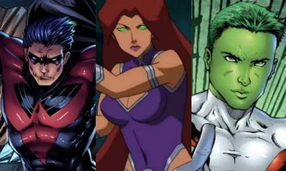 TITANS Character Banners Spotted Ahead Of SDCC; Reveal First Looks At Raven, Starfire And Beast Boy