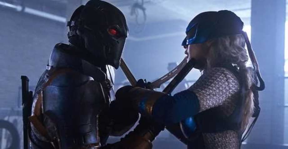 TITANS: It's Deathstroke Vs. Ravager In New Promo Stills From Season 2, Episode 12; &quot;Faux-Hawk&quot;