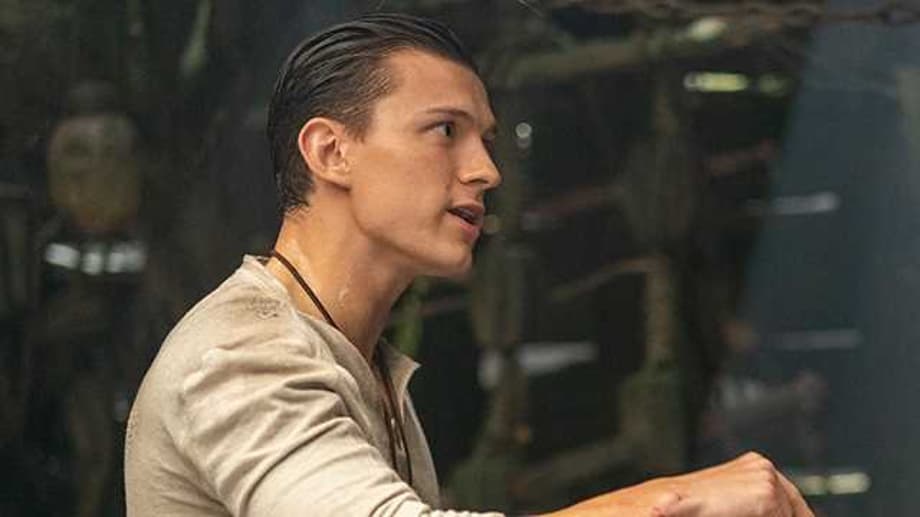 UNCHARTED Star Tom Holland Talks Intense Training For Nathan Drake Role; Things Get Heated In New Still