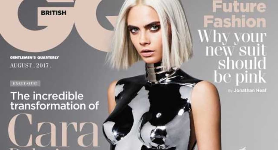 VALERIAN And SUICIDE SQUAD Star Cara Delevingne Channels BARBARELLA For A Sexy Sci-Fi GQ Photoshoot