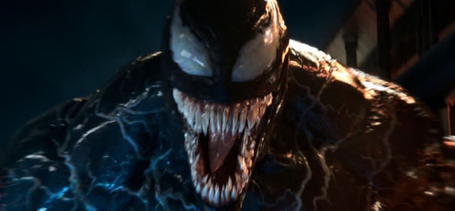 VENOM Smiles For The Camera In An Awesome New Photo From The Upcoming Tom Hardy-Starrer