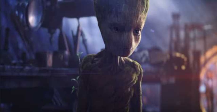 Vin Diesel Teases &quot;Exciting, Different&quot; Groot In AVENGERS: INFINITY WAR Behind-The-Scenes Video