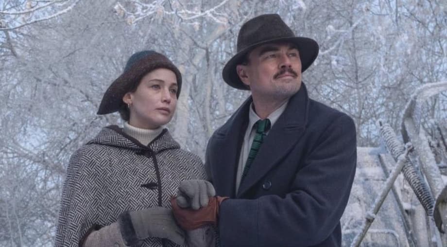 WHAT HAPPENS AT NIGHT First Look Reveals Mustachioed Leonardo DiCaprio & Ailing Jennifer Lawrence