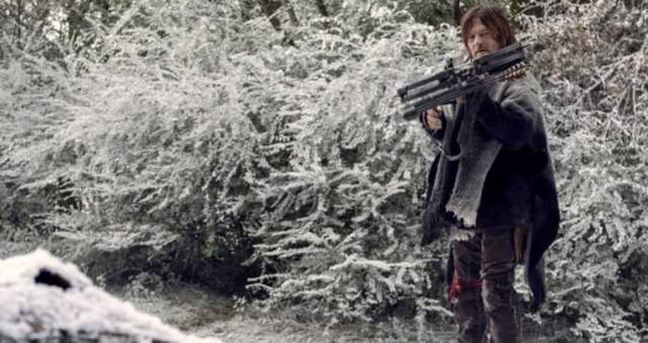 Winter Comes To THE WALKING DEAD In New Promo Stills For Next Week's Season 9 Finale