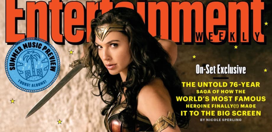 WONDER WOMAN &quot;Justice&quot; TV Spot, EW Magazine Cover And New Image Of Robin Wright As Antiope Released