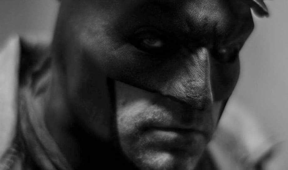 Zack Snyder Shares A New Photo Of Ben Affleck's BATMAN Costume Test: &quot;First Time In The Suit&quot;