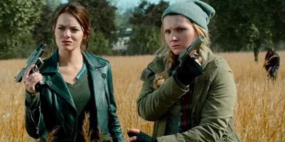 ZOMBIELAND: DOUBLE TAP Star Emma Stone Pitched A Crossover With THE WALKING DEAD