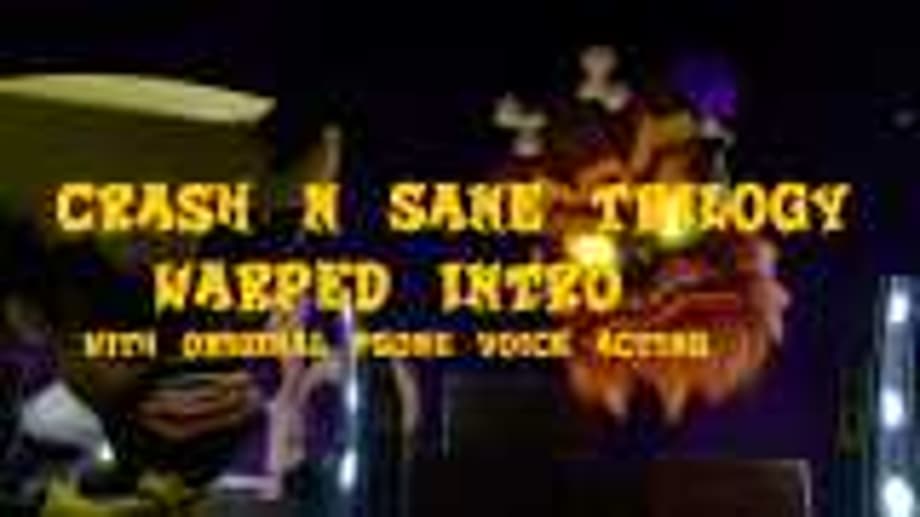 Crash N Sane Trilogy warped intro featuring the original voice acting from the PS one era
