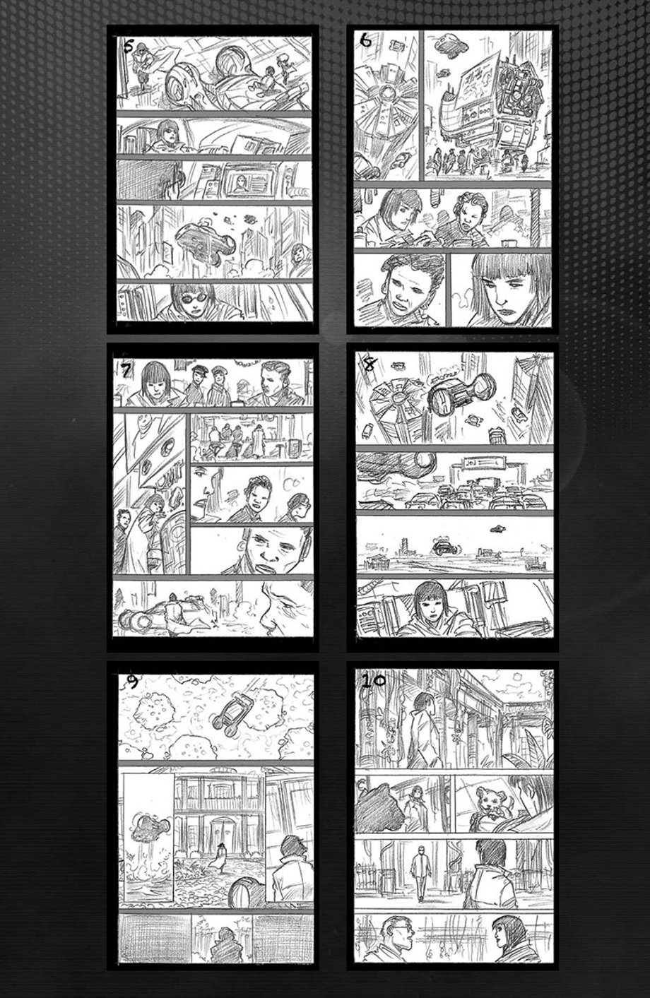 Blade Runner 2019 Vol 1 Los Angeles Artist's Edition Exclusive Artwork - Page 2